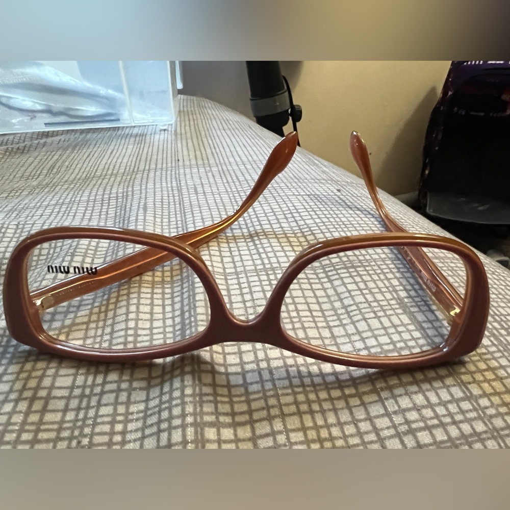 Miu Miu Warm pink Women's Glasses